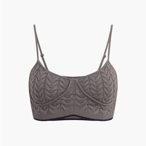 NWT Favorite Daughter Lauren Bra - Gray Multi size S